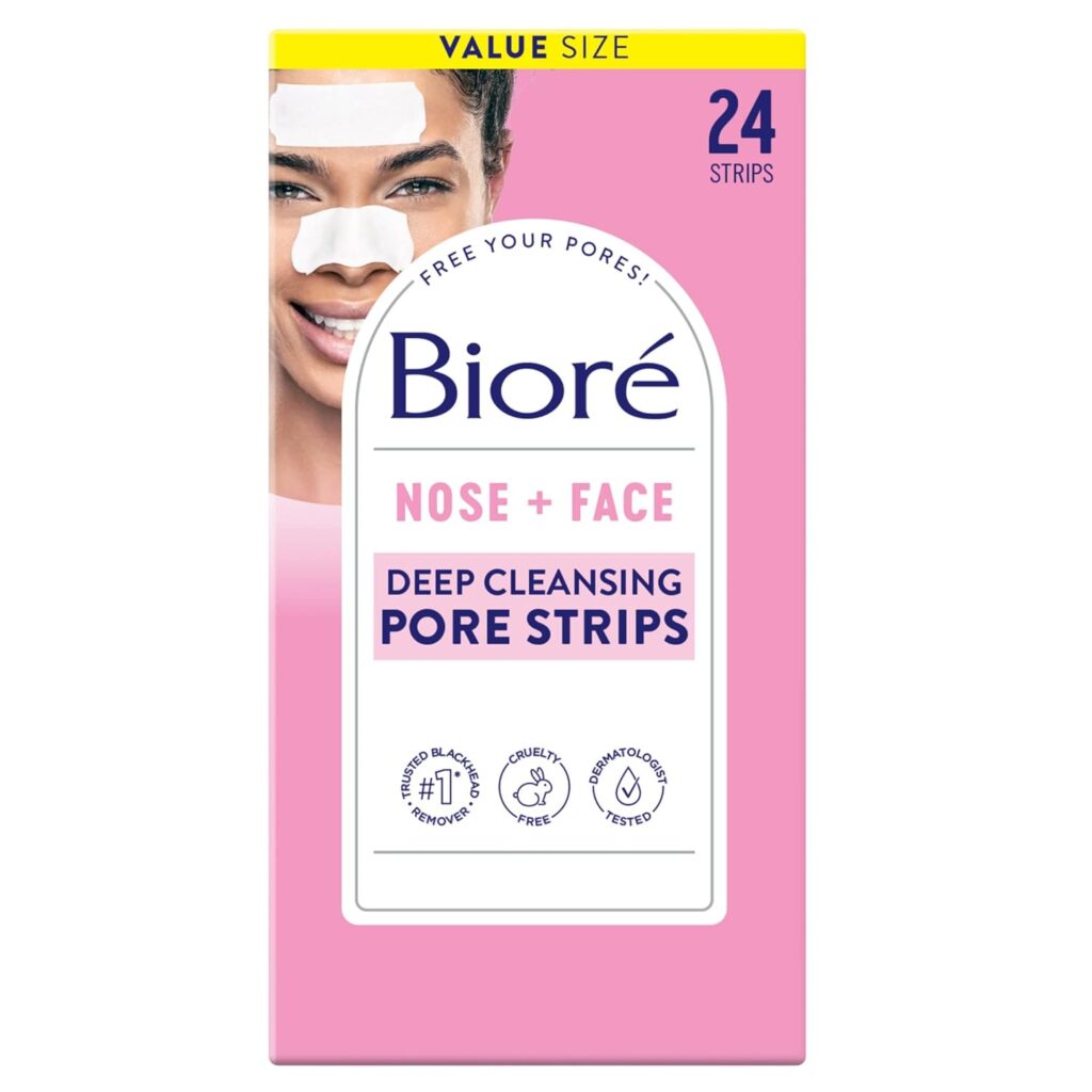 Best Pore Cleansing Strips to Buy for Clear Skin in 2025 4 Bioré Nose+Face Pore Strips
