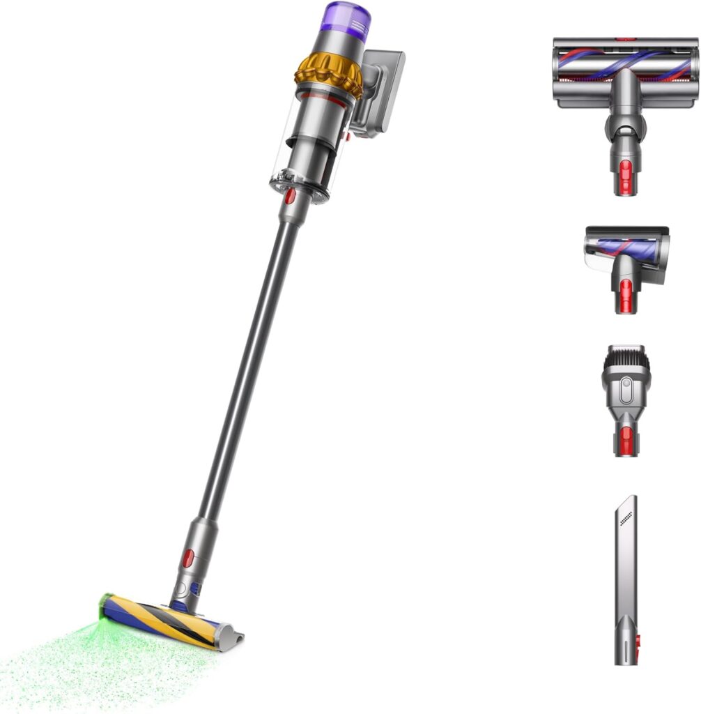 The Best Cordless Stick Vacuums on Amazon (2025 Review) 4 Dyson V15 Detect Cordless Stick Vacuum
