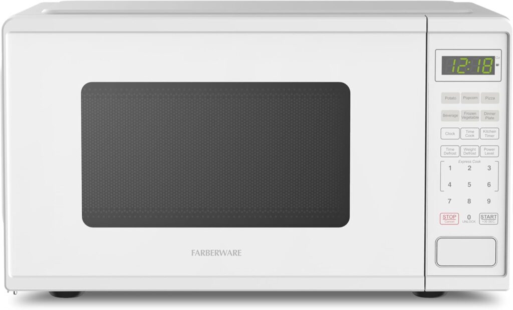 Best Countertop Microwave Ovens on Amazon (2025 Review) 4 Farberware Classic FM09SS 900W Countertop Microwave Oven
