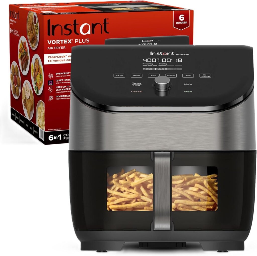 The Best Air Fryers on Amazon of 2025 Review 3 Instant Vortex Plus 6Qt