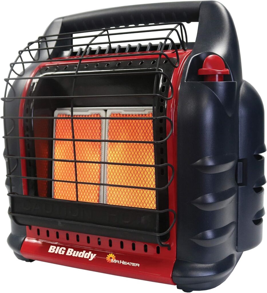 Mr Heater 4000 to 18000 BTU 3 Setting Portable LP Gas Heater Unit